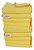 10 Toalhas De Microfibra S/borda 360gsm Dual Loop 40x60 Kers - Imagem 1