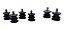 Kit 6 Amortecedor Motosserra Husqvarna 61/268/272 501628701 - Imagem 3