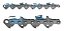 Corrente Para Motosserra Stihl 260 - 325 1.3mm  33+ 1 Elo Oregon - Imagem 2