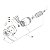 Motor Elétrico p/ Lavadora de alta pressão Jacto j6000 127v - Imagem 3