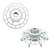 Polia do Motor Lavadora Tanquinho Super Pop Mueller MULTI V SM 500014232 - Imagem 1