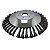 Escova Em Aço Para Roçadeira Universal 200 mm Limpa Tudo 8" X 1" - Imagem 1