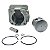 Kit Cilindro Pistão/anéis Para Motosserras Importadas 52cc 45mm - Imagem 3
