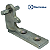 DOBRADIÇA INTERMEDIARIA ELECTROLUX DF34 DF35 DF42 65158599 - Imagem 2