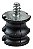 Amortecedor Pequeno Husqvarna 61 136 268 272 R.Grossa Ondulado Original 501628701 - Imagem 1