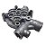 Carcaça da bomba para lavadora Tramontina 2100w 42554/766 - Imagem 1