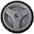 kit 2 Rodas Traseira Cortador Husqvarna LB155S/LC153S - Imagem 3