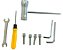 Kit Chave de Vela Roçadeiras com 5 PCS - Imagem 1