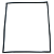 GAXETA TAMPA FREEZER ELECTROLUX 66x75 C/ ABA 67300658 H500C/H550 - Imagem 1