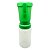 Kit 2un APLICADOR DE IODO SEM RETORNO VERDE IMP - Imagem 3