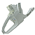 CARCAÇA DO TANQUE MOTOSSERRA STIHL 382 1119-350-0816 ORIG - Imagem 3