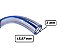 MANGUEIRA DO LEITE TARJA AZUL 15,50 X 5,2 MM Ordenhadeira (1m) PLASBOHN - Imagem 3