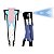 Kit Capa Teteiras Azul Triangular+ Teteiras Triangular Impulse Air Ip10mv Evo (jg) - Imagem 4
