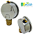 Vacuômetro Glicerinado  Para Ordenhadeira 63mm 1/2 Brmilk 0 a 100 Kpa - Imagem 3