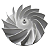 Helice Radial Ventilador Refrigerador Brastemp 110 MM W11165149 - Imagem 1