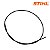 Eixo Int Tubo Flexivel Roçadeira Stihl Fe55/fs44/80 Original - Imagem 2