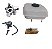 Kit Tanque Combustível Carburador e vela Motor 5.5/6.5/7.0hp - Imagem 1