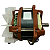 Motor Elétrico Cortador de Grama CID32 e CID 35 1800W 60HZ C FREIO WEG - Imagem 1