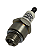 VELA DE IGNICAO DO MOTOR 3,75/4HP-158CC 5/6HP-190CC B&S PARA CORTADORES A COMBUSTAO 78799443 - Imagem 2