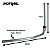 SERPENTINA DE DESCARGA 460 MM MAM-7,4-CMI-7,6-8,7 - Imagem 3