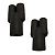 Kit Tampa do tarro inox 2 entradas leite 02 Conjunto Ordenha - Imagem 3