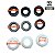 KIT RETENTOR/GAXETA/SEPARADOR P/LAV1800 VONDER 6898180103 - Imagem 2