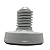 Kit 04 Pé Nivelador Lavadora Electrolux Lte12/lt10/lt12/ltd06 - Imagem 2