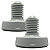 02 UN Pe Nivelador Lavadora Electrolux LTE12/LTD06/LT10/LT12 A99014001 - Imagem 1