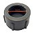 TAMPAO SILICONE TAMPA TRANSFERIDOR C/ROSCA CINZA SULINOX - Imagem 3