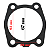 Junta do Cilindro compressor Ar Tekna CP8525 /Motomil MAM-10/50 6098.8 - Imagem 2