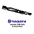 02 un Lamina Trator Husqvarna LTH1842 53,3cm Orig 532138971 - Imagem 3