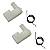 Kit Engate de arranque Motosserras Importadas 45/52/62 (kit mola) PLASTICO - Imagem 1