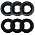 Kit reparo Gaxetas e retentores Lavadora Jacto J6000 Modelo Antigo Original - Imagem 1