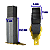 ESCOVA DE CARVAO 127V P/ LAVADORAS VONDER LAV1200/1400/DIV 6898140036 - Imagem 3