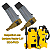 ESCOVA DE CARVAO 127V P/ LAVADORAS VONDER LAV1200/1400/DIV 6898140036 - Imagem 2