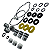 KIT DE VALVULAS E REPAROS LAVADORA TEKNA Hlx100v / Hlx105v / Hlx120v - Imagem 1