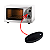 TECLA DO DOURADOR FORNO FISCHER GRILL PRETA 34319 - Imagem 2