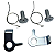 Kit Engates Cachorretes Ferro Motosserras Importadas 45/50/55/58CC - Imagem 1