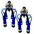 02 Conjuntos de Ordenha Aranha com Coletor Premium Gmz  Gtri Triangular - Imagem 1