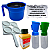 Kit Teste Mastite Solução CMT Caneca Fundo Preto Raquete Copo Desinfetar Úbere Vaca Ordenha - Imagem 2