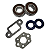 Kit Retentor Rolamento e Juntas para Motosserra Stihl  025/210/230/250 - Imagem 2