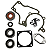 Kit Jogo Juntas Rolamento Retentor Motosserra ST 038 380 381 - Imagem 1