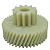 Engrenagem Dupla 42/12 Dentes Cilindro Do Cheff Original - Imagem 1