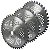Lamina Circular Para Rocadeiras 40 Dentes Videa Furo 1 3und - Imagem 1
