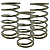 KIT MOLA DE COMPRESSAO PISTÃO LAVADORA JACTO 6800/7000 - Imagem 1