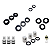 Kit Reparo Lavadora Tramontina  C/ O-Ring 42552/012  42552/022 - Imagem 1