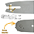 SABRE PARA MOTOSSERRA STIHL 025/210/250 16"/41CM-.050" P.ROL.INTERTEC 3/8" - Imagem 3