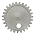 RODA DENTADA DO SEM FIM MOTOSSERRA ST 038/380/381 - Imagem 3