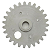 RODA DENTADA DO SEM FIM MOTOSSERRA ST 038/380/381 - Imagem 1