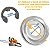 Kit Arruela+trava Compatível Motosserra Stihl Ms170/180/250 - Imagem 2